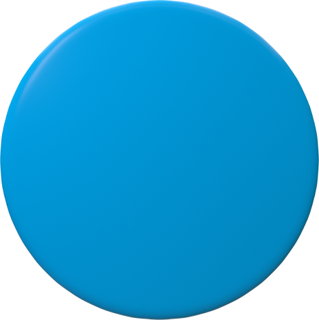 3d button round circle